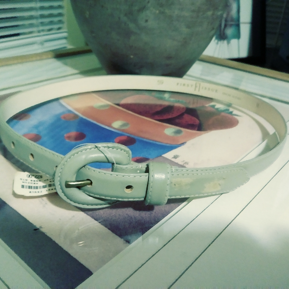 First Issue Gray Woman Belt.💐 - Picture 3 of 4